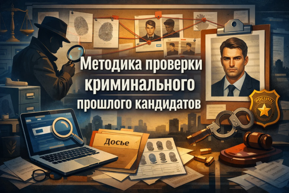Методика проверки криминального прошлого кандидатов